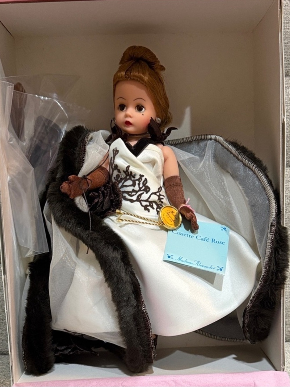 Vintage Madame Alexander Doll - Cissette Cafe Rose- 22200 75th Anniversary Doll